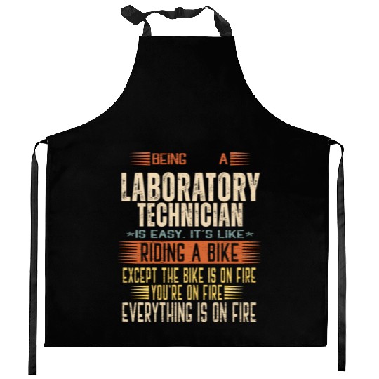 Being a Laboratory Technician is Easy. It's like R Kitchen Aprons