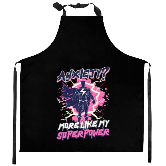 Depression Awareness Anxiety Like My Power Kitchen Aprons