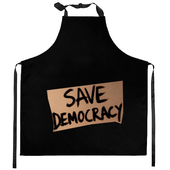 Save Democracy Kitchen Aprons