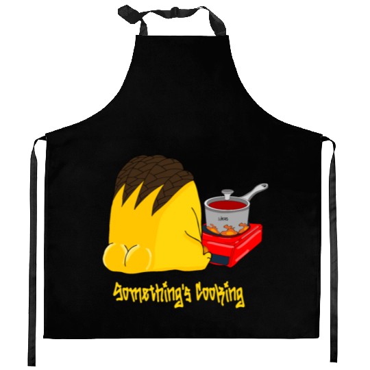 somethings cooking Kitchen Aprons