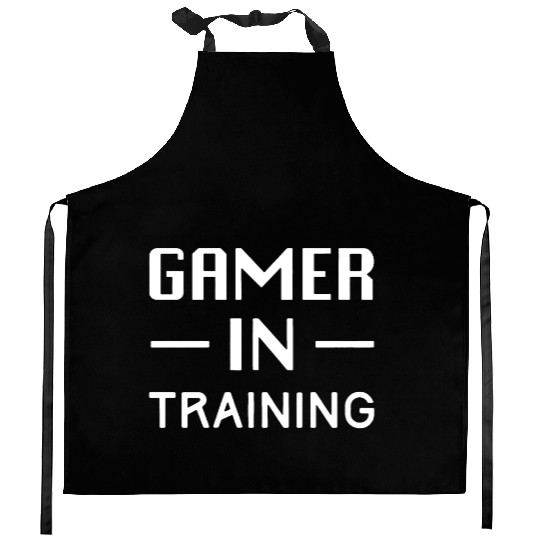 Gamer In Training Kitchen Aprons