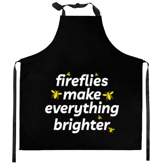 Fireflies Firefly Lightning Bug Insect Collector Kitchen Aprons