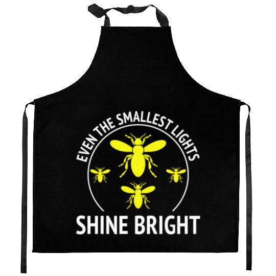 Fireflies Firefly Lightning Bug Insect Collector Kitchen Aprons