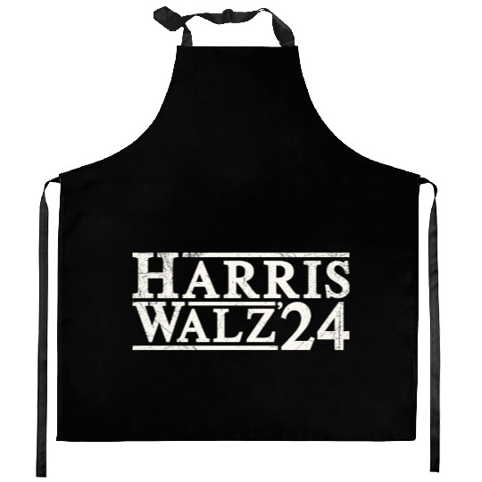 Kamala Harris 2024 for President Vote Tim Walz Kitchen Aprons
