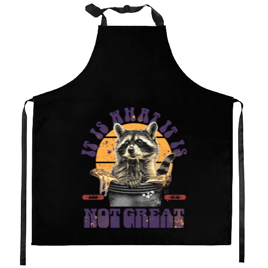 90s Racoon Bootleg Kitchen Aprons