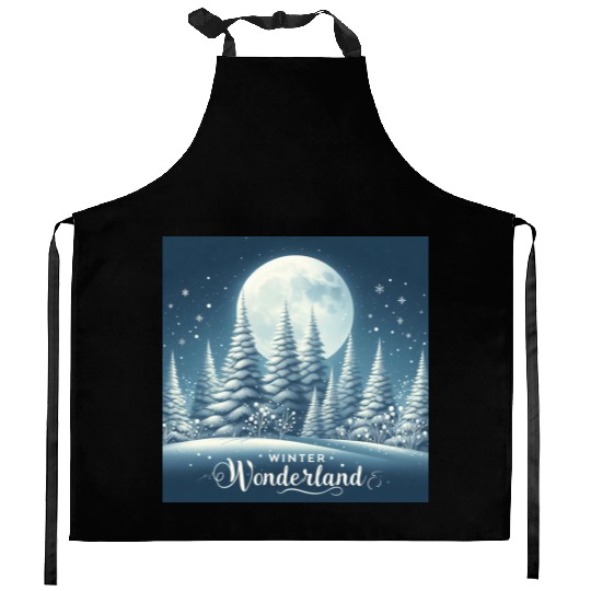 Winter Wonderland Kitchen Aprons