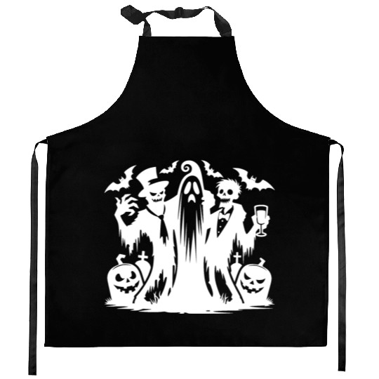 Fun Children's Halloween Pumpkin Party With Zombie Kitchen Aprons