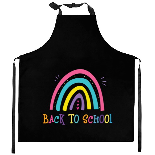 Welcome Back To School Kitchen Aprons
