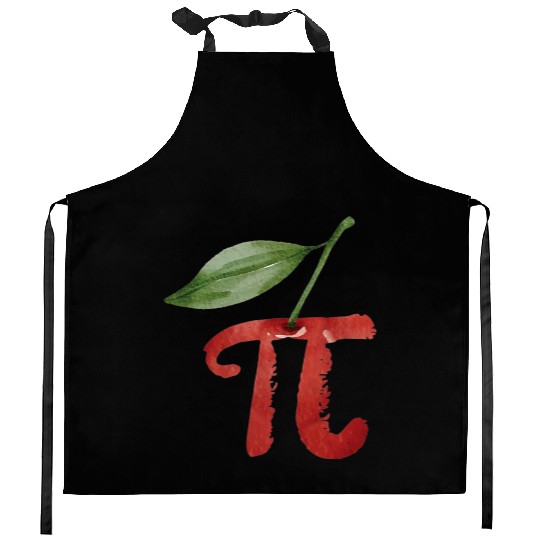 Cherry Pi Day Funny Pie Cherries 3.14 Science Kitchen Aprons