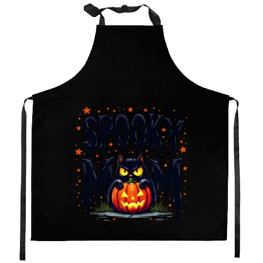 Spooky Season Kitchen Aprons