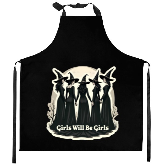Girls Will Be Girls Kitchen Aprons