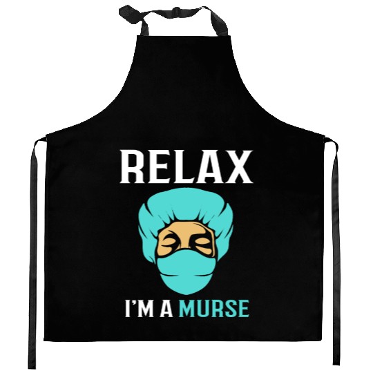 Funny Male Nurse Nursing Medical Kitchen Aprons