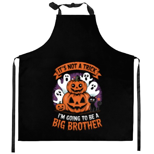 It’s Not a Trick Big Brother Reveal with Halloween Kitchen Aprons