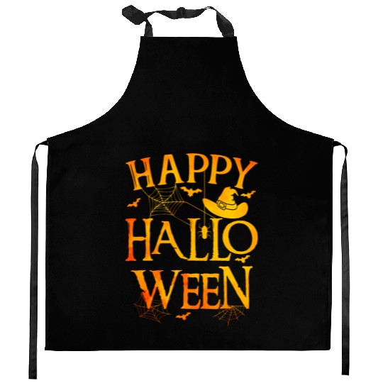 Trick Or Treat Happy Halloween Spooky Scary Gifts Kitchen Aprons