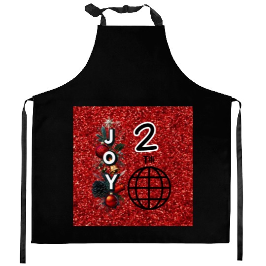 Joy to the World Kitchen Aprons