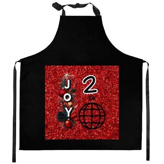 Joy to the World Kitchen Aprons