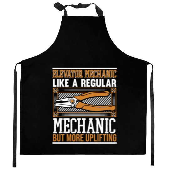 li Like A Regular Mechanic But More Uplifting Kitchen Aprons