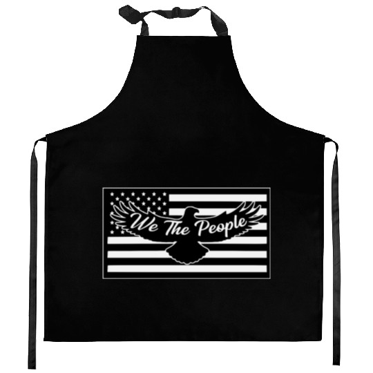 We The People Eagle Flag © LIKE US ON FACEBOOK Kitchen Aprons