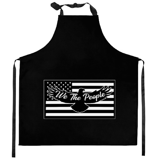 We The People Eagle Flag © LIKE US ON FACEBOOK Kitchen Aprons