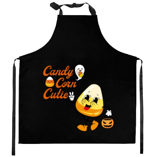 Candy Corn Cutie Kitchen Aprons