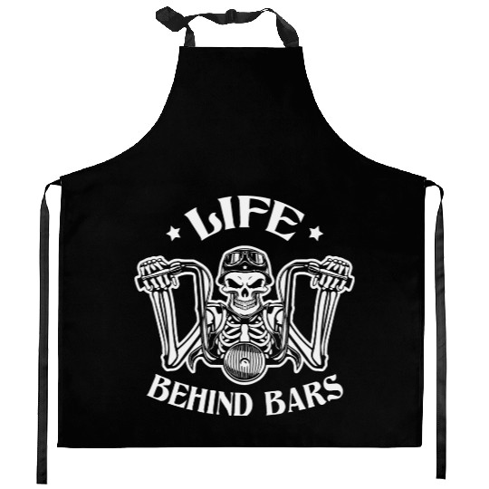 Life Behind Bars Biker LIKE US ON FACEBOOK # Kitchen Aprons