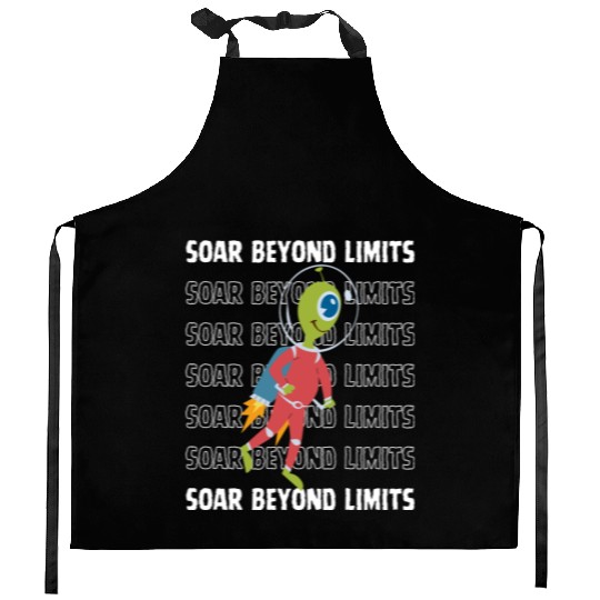 Jet-Powered Freedom Kitchen Aprons