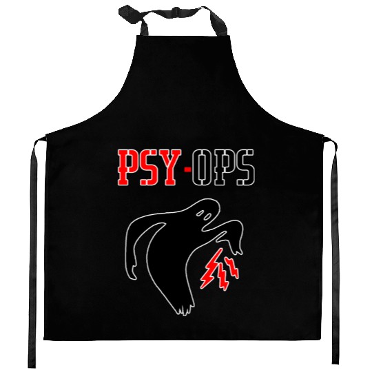 Psy-ops Secret Military Group US Armed Forces Kitchen Aprons