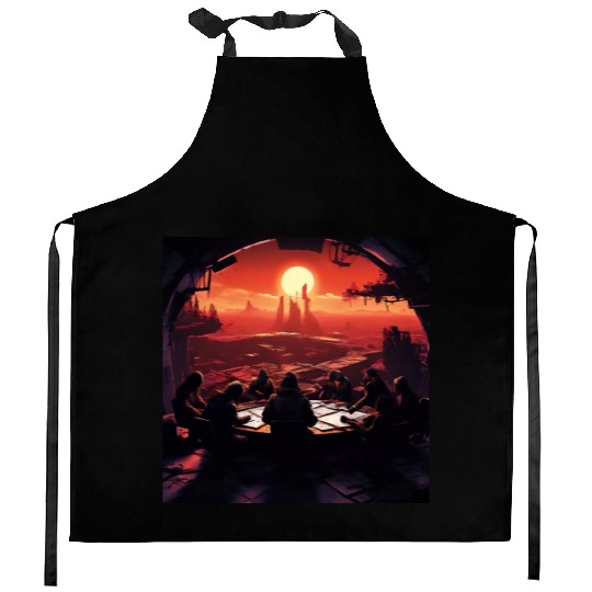 A Group of Rebels Kitchen Aprons