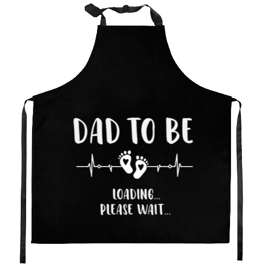 Soon to Be Dad Loading Expecting Father Gift Kitchen Aprons