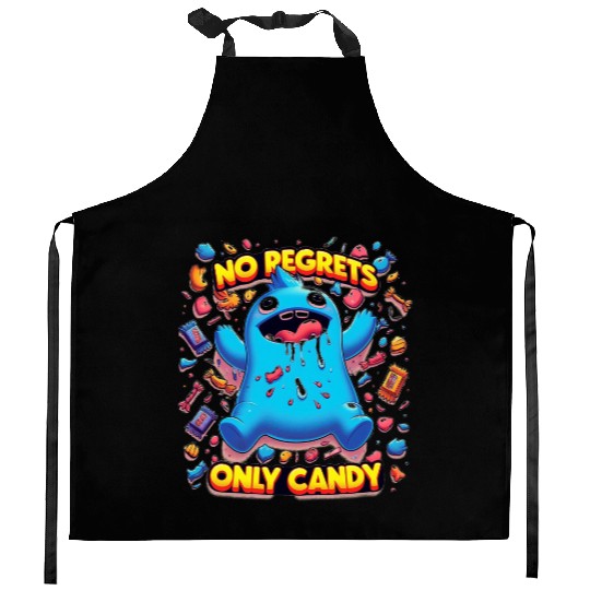 No Regrets Only Candy Kitchen Aprons