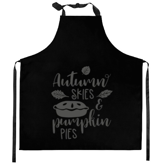 AUTUMN SKIES AND PUMPKIN PIES Kitchen Aprons