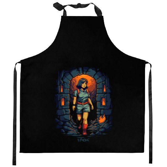 Explore the Dungeon with Dora Kitchen Aprons