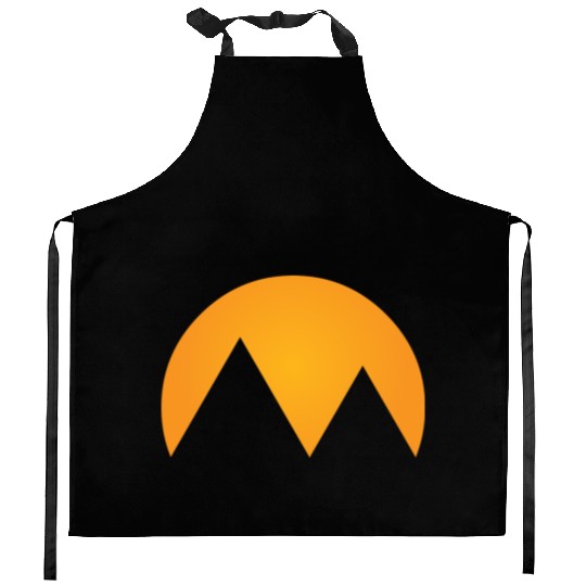 Mountain & Sunrise Kitchen Aprons