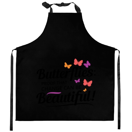 Butterfly Butterflies Insect Collector Entomology Kitchen Aprons