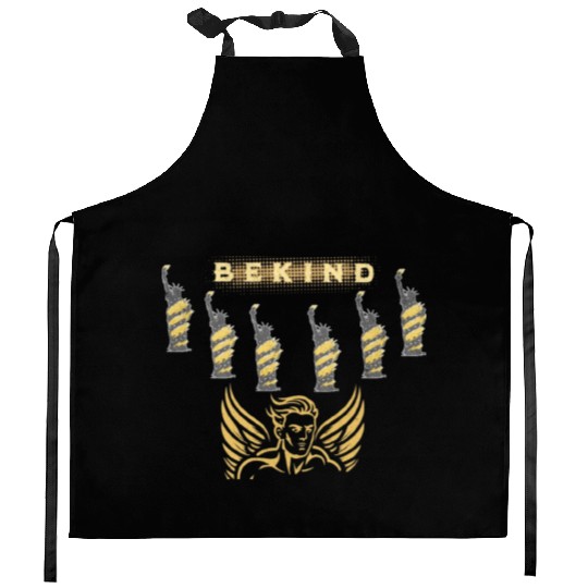 Women's Fitted Vintage Rock Band Country Music Kitchen Aprons