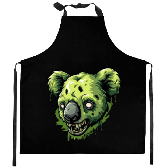 Zombie Koala Kitchen Aprons