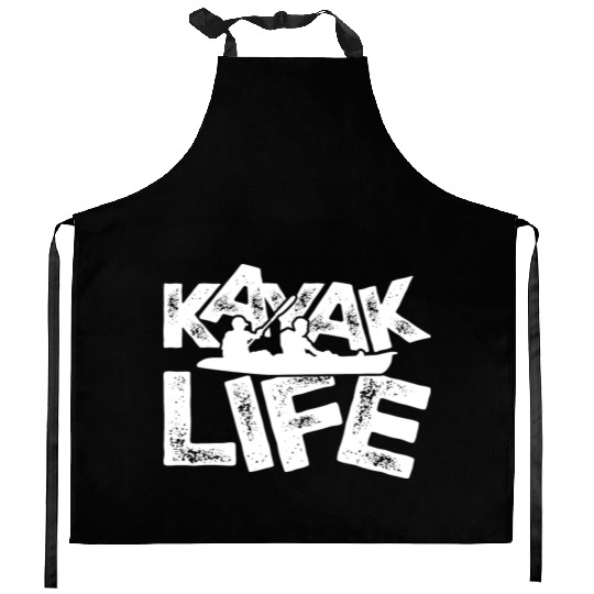 kayak life Kitchen Aprons