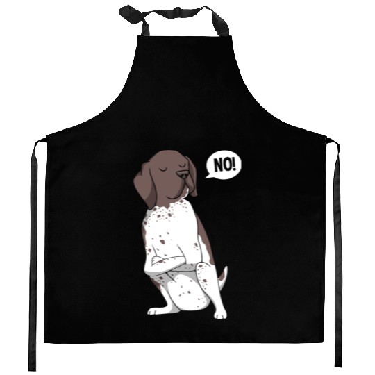 GSP Lovers Funny German Shorthaired Pointer Dog Kitchen Aprons