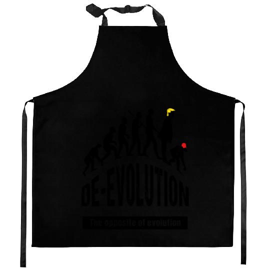 De-Evolution of Maga Republican Kitchen Aprons