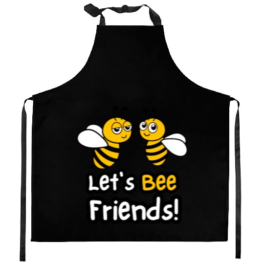 Let's Bee Friends! Kitchen Aprons