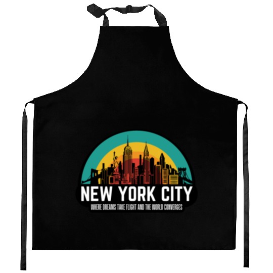 New York City Kitchen Aprons