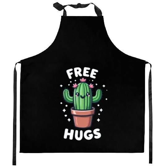 Free Hugs Kitchen Aprons