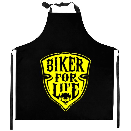 Biker For Life Shield LIKE US ON FACEBOOK # Kitchen Aprons