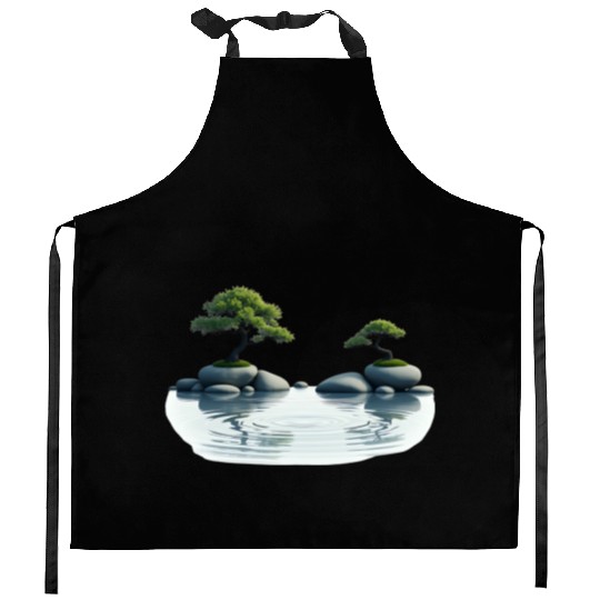 Majestic Tree of Life Kitchen Aprons