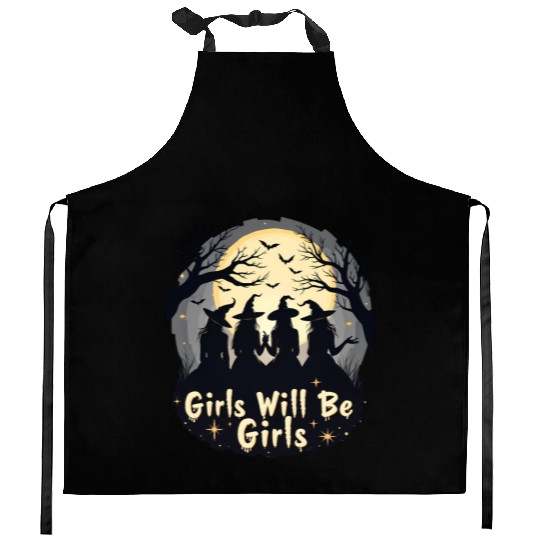 Girls Will Be Girls Kitchen Aprons