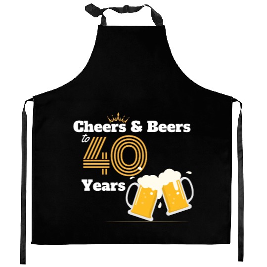 40th Birthday Kitchen Aprons