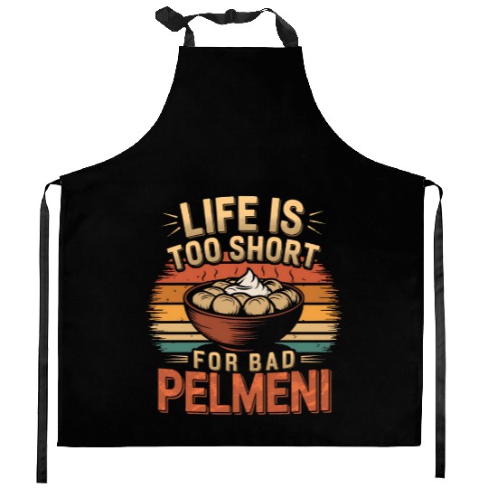 Pelmeni Dumpling Russian Comfort Food Kitchen Aprons