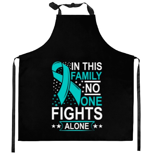 Wellness Collection - Family, No-one Fights Alone Kitchen Aprons