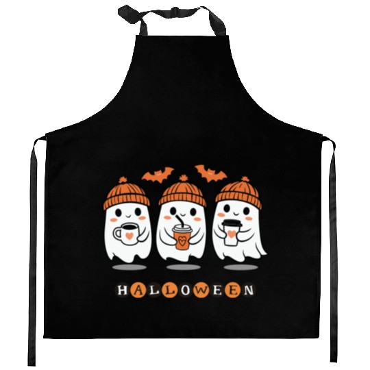 Witch scary Halloween Kitchen Aprons