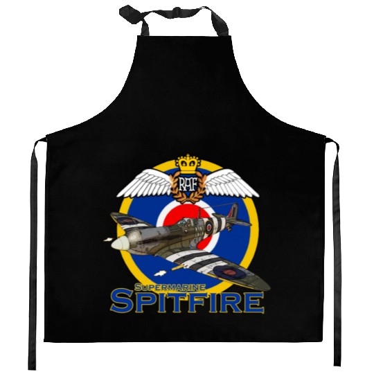 Supermarine Spitfire Kitchen Aprons